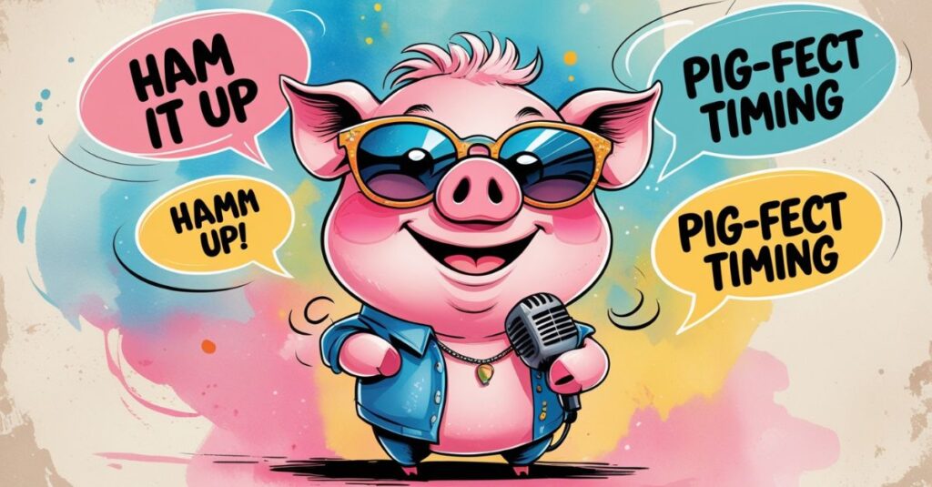 pig puns funy