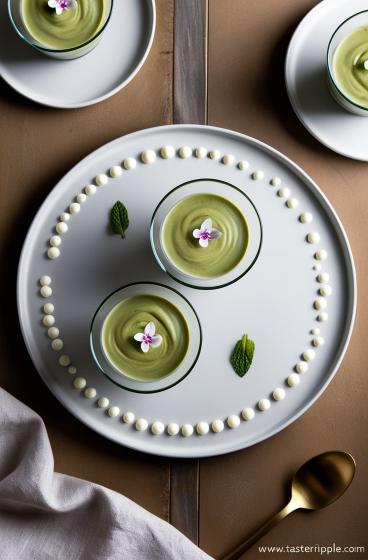 Matcha Tiramisu in Glass Cups
