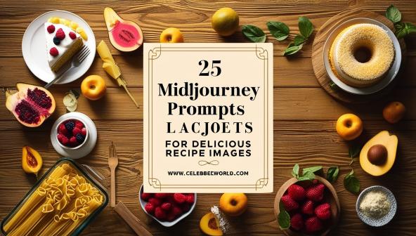25 MidJourney Prompts for Delicious Recipe Images