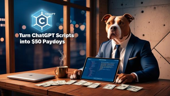 Turn ChatGPT-Written Scripts Into $50 Paydays (Step-by-Step Playbook)